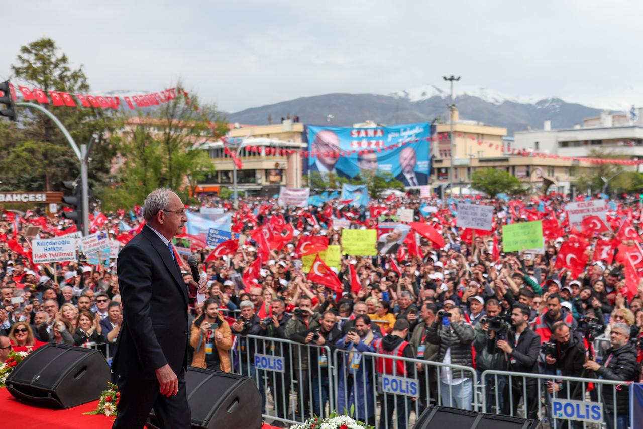 CHP Lideri ve Cumhurbaşkanı Adayı Kılıçdaroğlu, Erzincan’da: “Bunlarınki Mevsimlik Milliyetçilik…”