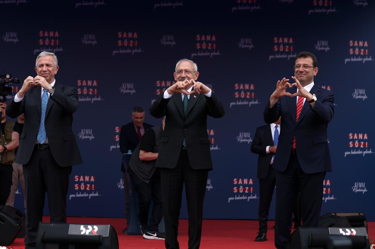 CHP Lideri ve Cumhurbaşkanı Adayı Kılıçdaroğlu Düzce’de: 