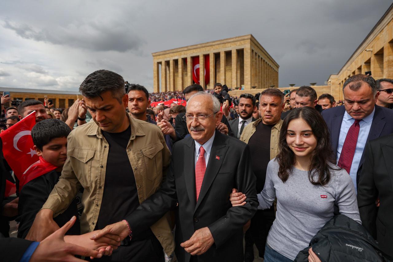 CHP Genel Başkanı ve Millet İttifakı Cumhurbaşkanı Adayı Kemal Kılıçdaroğlu, Anıtkabir’i Ziyaret Etti