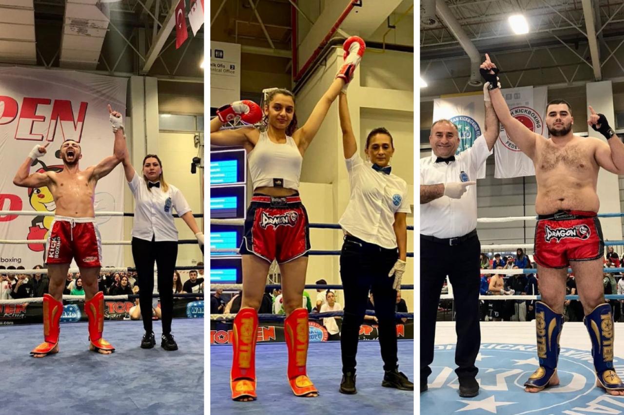 Dünya Kick Boks Şampiyonası’nda Avcılar Rüzgarı