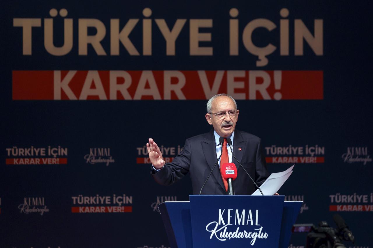 CHP Genel Başkanı ve Cumhurbaşkanı Adayı KEmal Kılıçdaroğlu: 