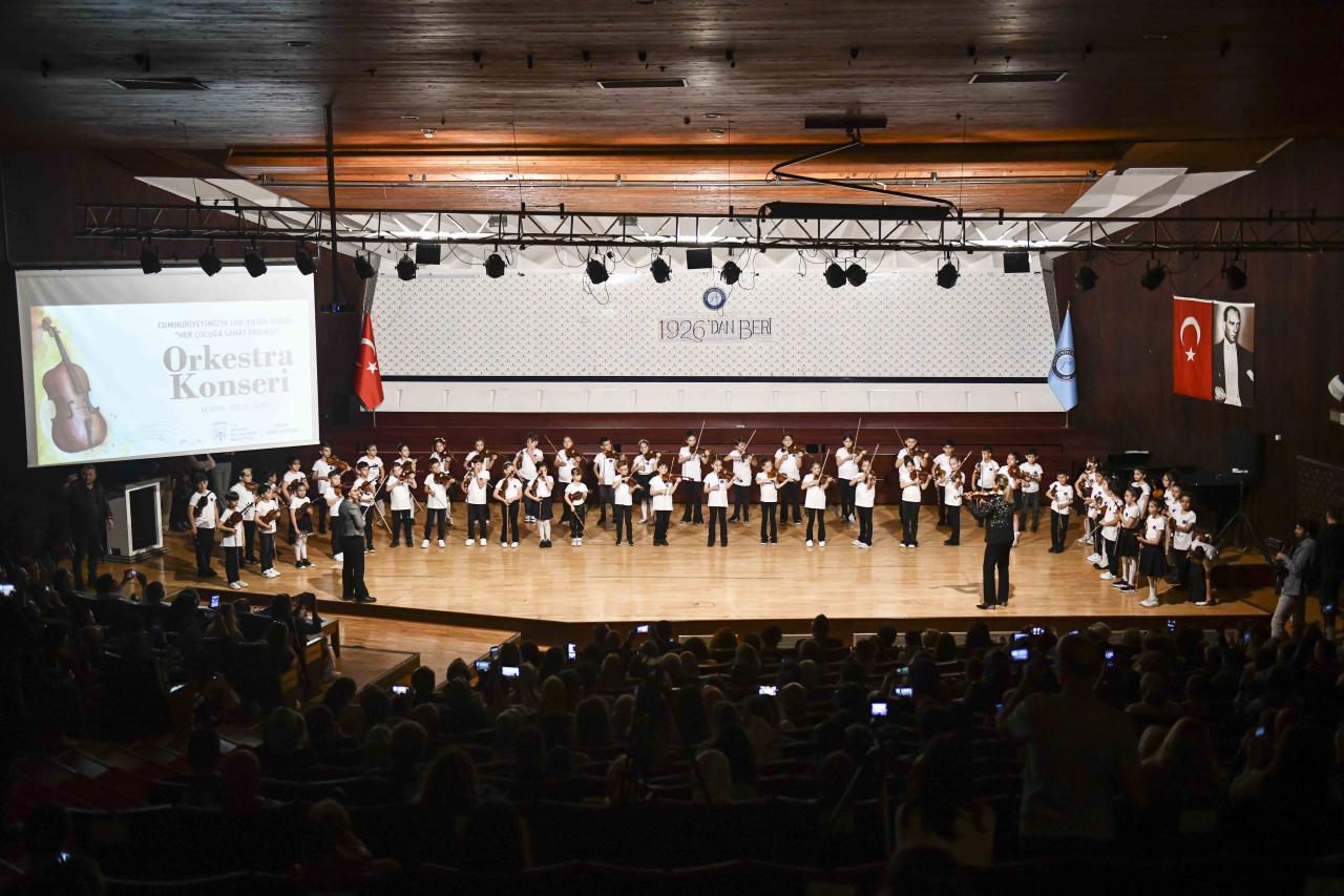 ANKARA BÜYÜKŞEHİRİN ‘HER ÇOCUĞA SANAT’ PROJESİNDE İLK ORKESTRA KONSERİ