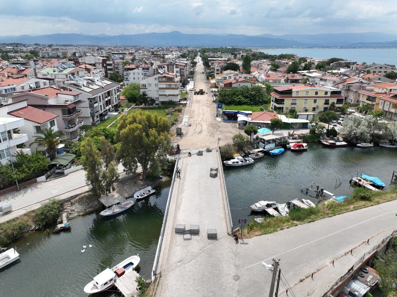 İkizçay Köprü Yolu Yeniden Düzenleniyor