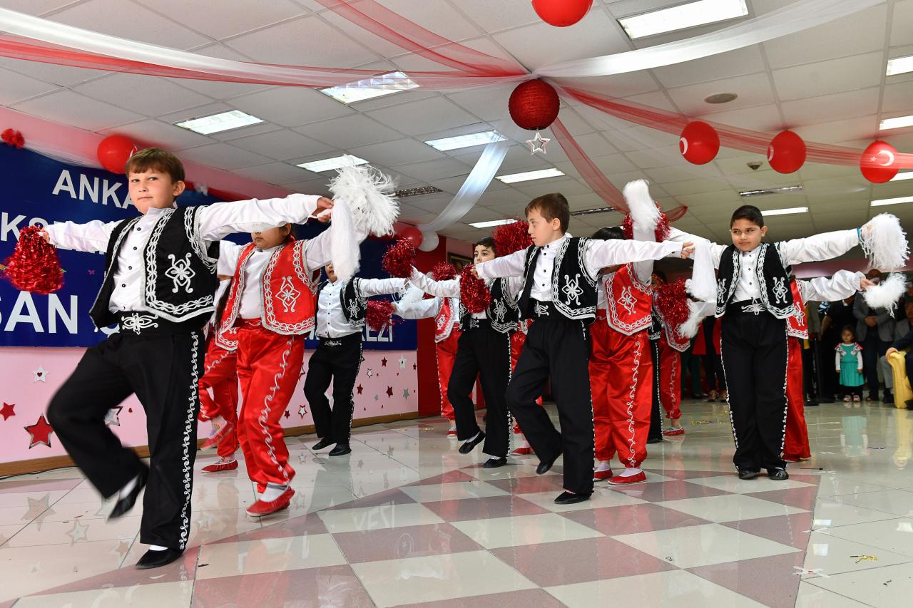 ANKARA BÜYÜKŞEHİR BELEDİYESİ SOKAKTA ÇALIŞAN ÇOCUKLAR MERKEZİ’NDE BAHAR ŞENLİĞİ