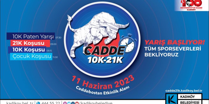 KADIKÖY CADDE 10K-21K KOŞULARI İÇİN GERİ SAYIM BAŞLADI