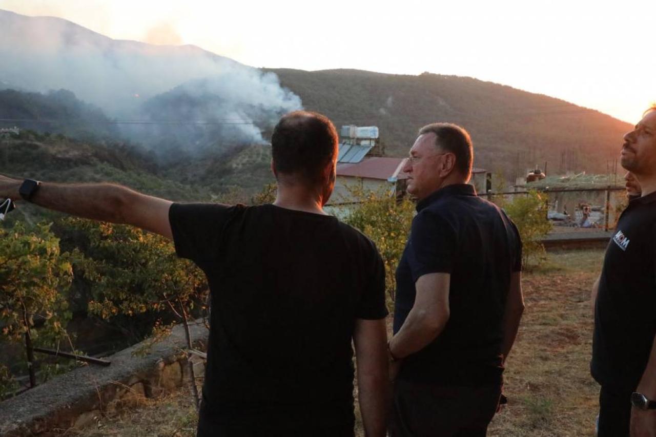 BAŞKAN SAVAŞ’TAN BELEN’DEKİ YANGIN HAKKINDA AÇIKLAMA