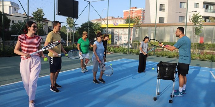 Kartal’da, Tenis Eğitimleri Başladı