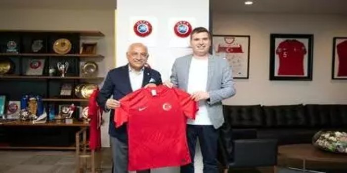 Tayfun Canlı'dan TFF Başkanı Büyükekşi'ye ziyaret