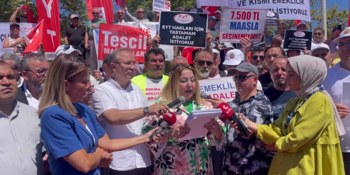 EYT'LİLER İSTANBUL'DA EYLEM YAPTI