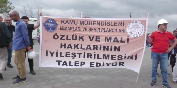 KAMU MÜHENDİSLERİNDEN İSTANBUL’DA EYLEM