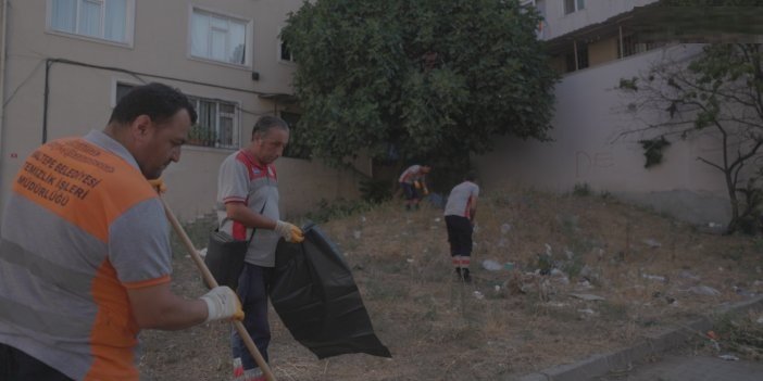 MALTEPE BELEDİYESİ'NDEN TOPLU TEMİZLİK ÇALIŞMASI