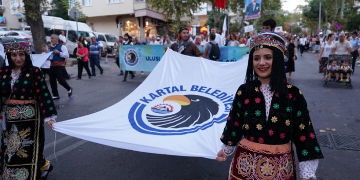 Kartal Belediyesi 2. Uluslararası Halk Oyunları Festivali Başladı