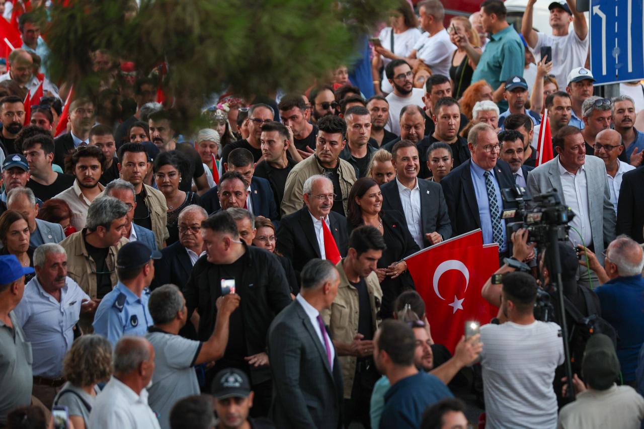 CHP Genel Başkanı Kemal Kılıçdaroğlu, Aydın'da...