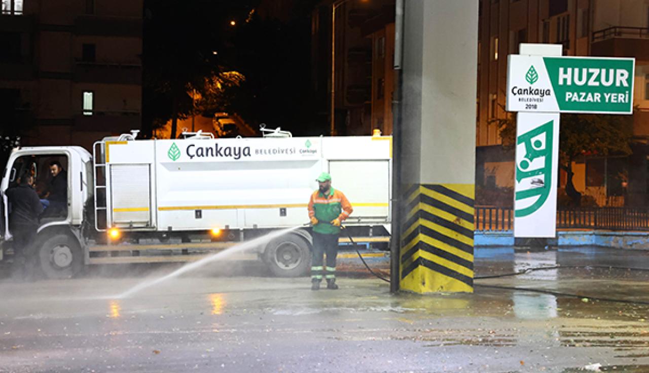 Çankaya'da Temizliğin Gecesi Gündüzü Yok