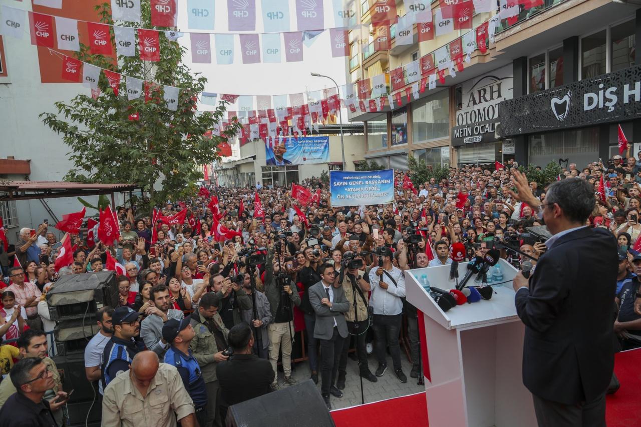 CHP Genel Başkanı Özgür Özel: İlk Hedefimiz 31 Mart’taki Seçimler