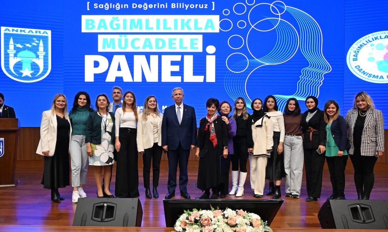 ANKARA BÜYÜKŞEHİR BELEDİYESİNDEN ‘BAĞIMLILIKLA MÜCADELE PANELİ’