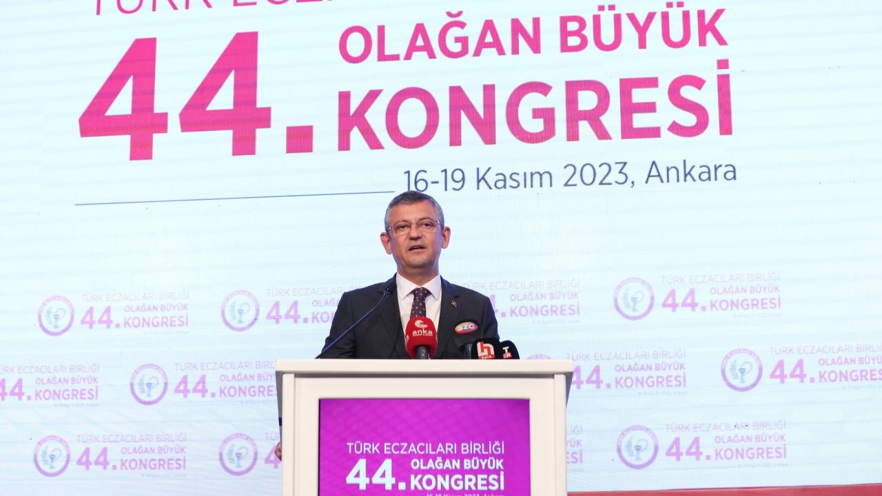 CHP Genel Başkanı Özgür Özel, TEB 44. Olağan Büyük Kongresinde: Burası Benim Ana Ocağımdır