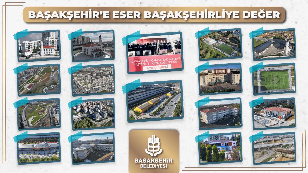 BAŞAKŞEHİR’İN MODERN YÜZÜ HER GEÇEN GÜN GÜZELLEŞİYOR