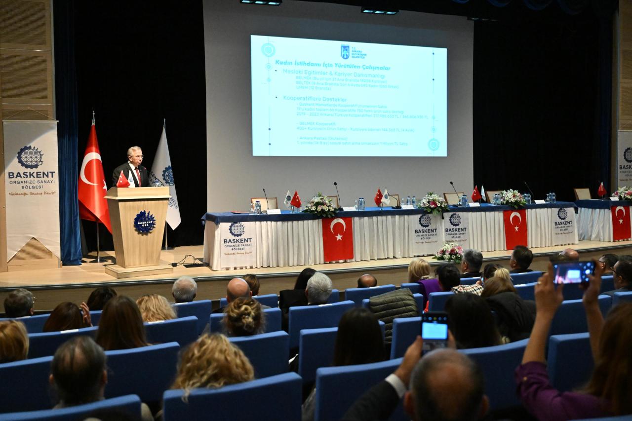 MANSUR YAVAŞ “SANAYİDE NEET KADINLAR PROJESİ”NİN AÇILIŞ TOPLANTISINA KATILDI