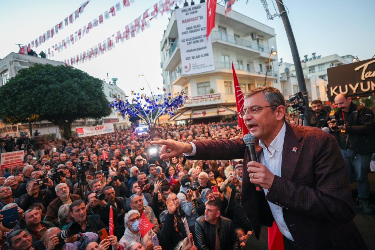 CHP Genel Başkanı Özgür Özel Manavgat’ta: “Herkesi Partimize Çağıracağız, Kapılarını Ardına Kadar Açıyoruz”