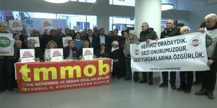 GEZİ DAVASI TUTUKLULARI İÇİN İSTANBUL'DA 600. ADALET NÖBETİ TUTULDU: “GEZİ BİZİM DEMOKRASI ÇIĞLIĞIMIZDIR"