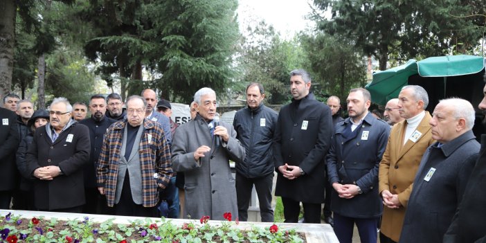 Merhum Başkan Mehmet Ali Büklü,  Mezarı Başında Anıldı