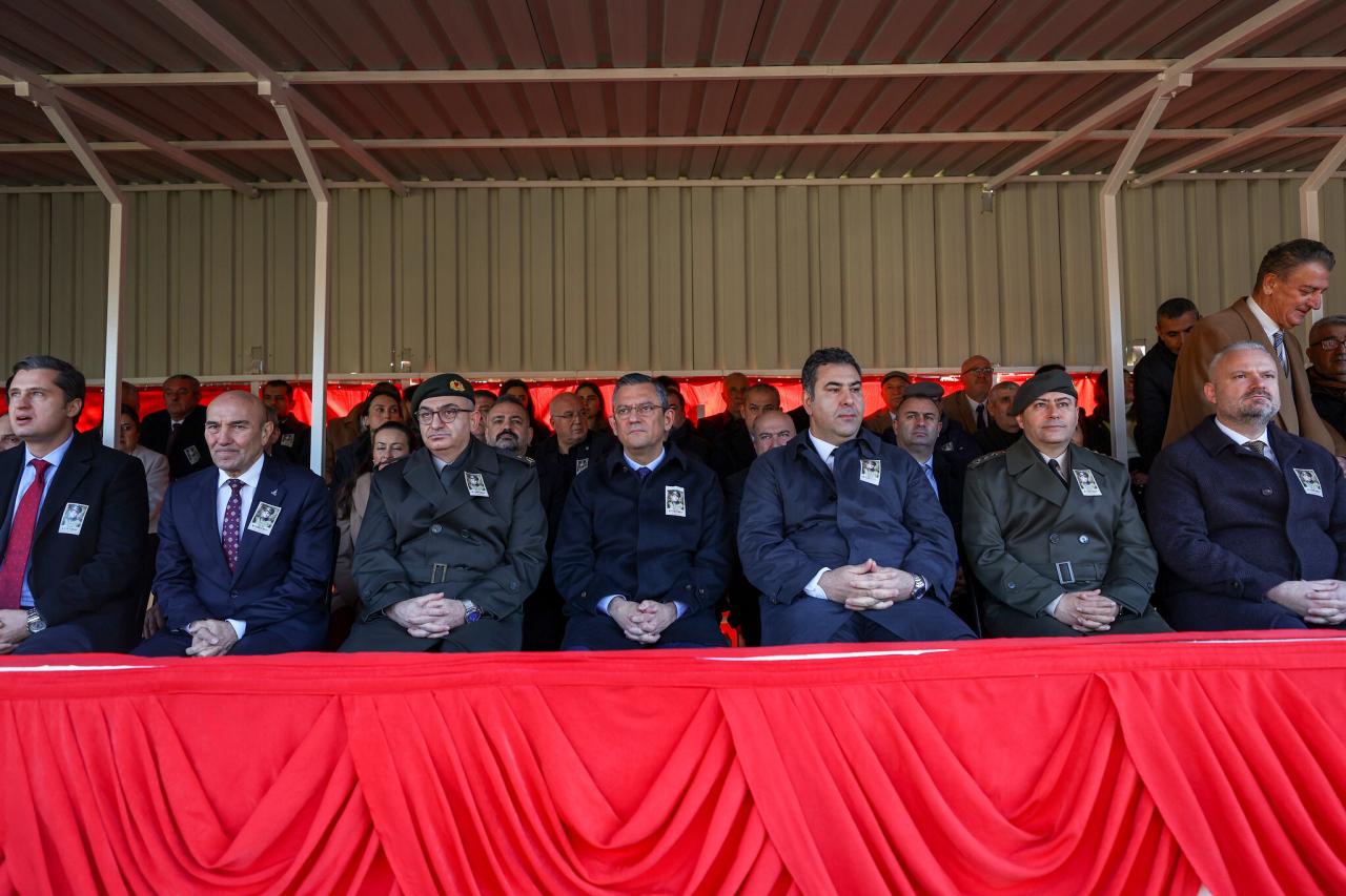 CHP Lideri Özel; Devrim Şehidi Asteğmen Mustafa Fehmi Kubilay, Bekçi Hasan ve Bekçi Şevki İçin Düzenlenen Törene Katıldı