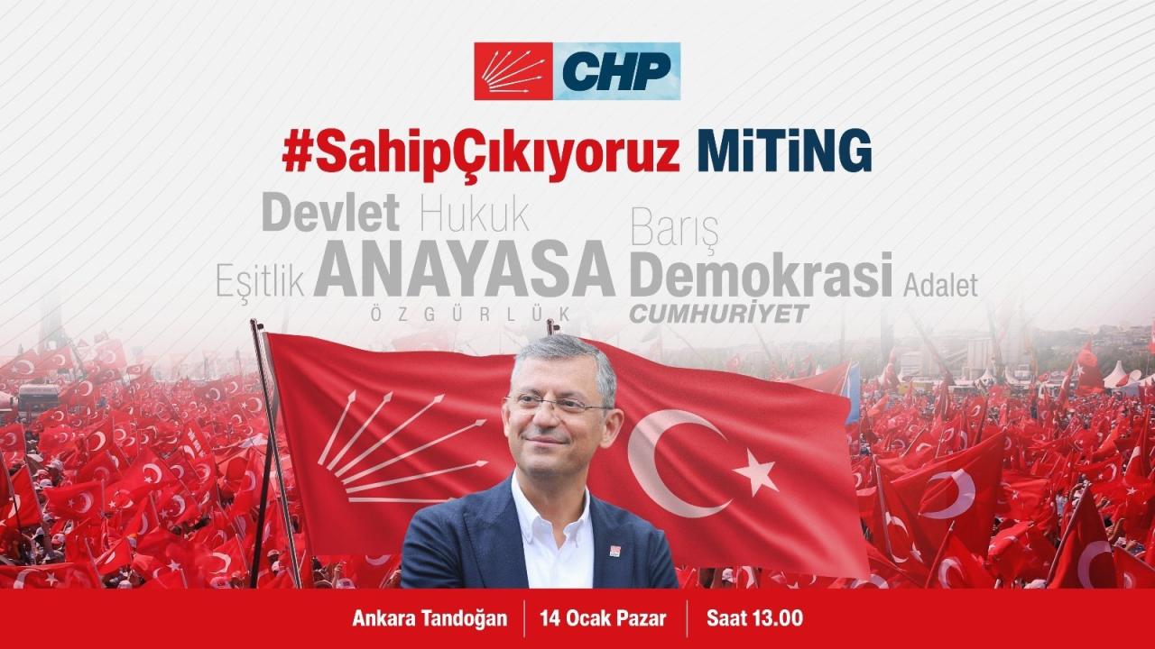 CHP Genel Başkan Özgür Özel: 