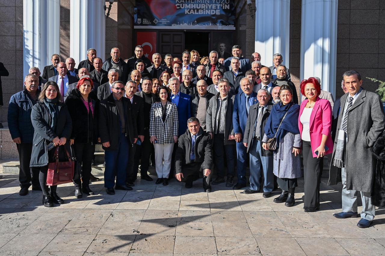 MANSUR YAVAŞ ANKARA KENT KONSEYİ GÖNÜLLÜSÜ MUHTARLARLA BULUŞTU