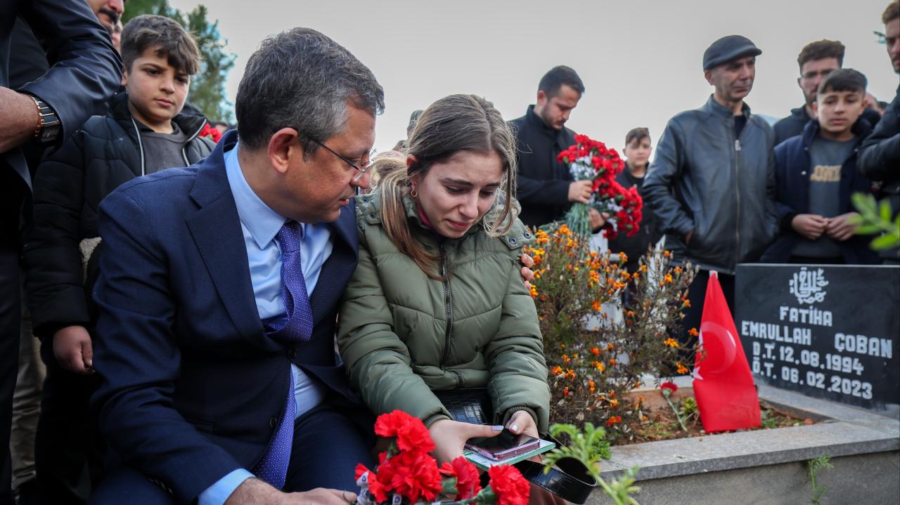 Cumhuriyet Halk Partisi Genel Başkanı Özgür Özel Gaziantep'te