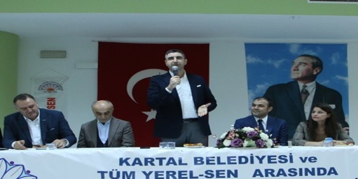 Kartal’da Memurları Sevindiren Protokol