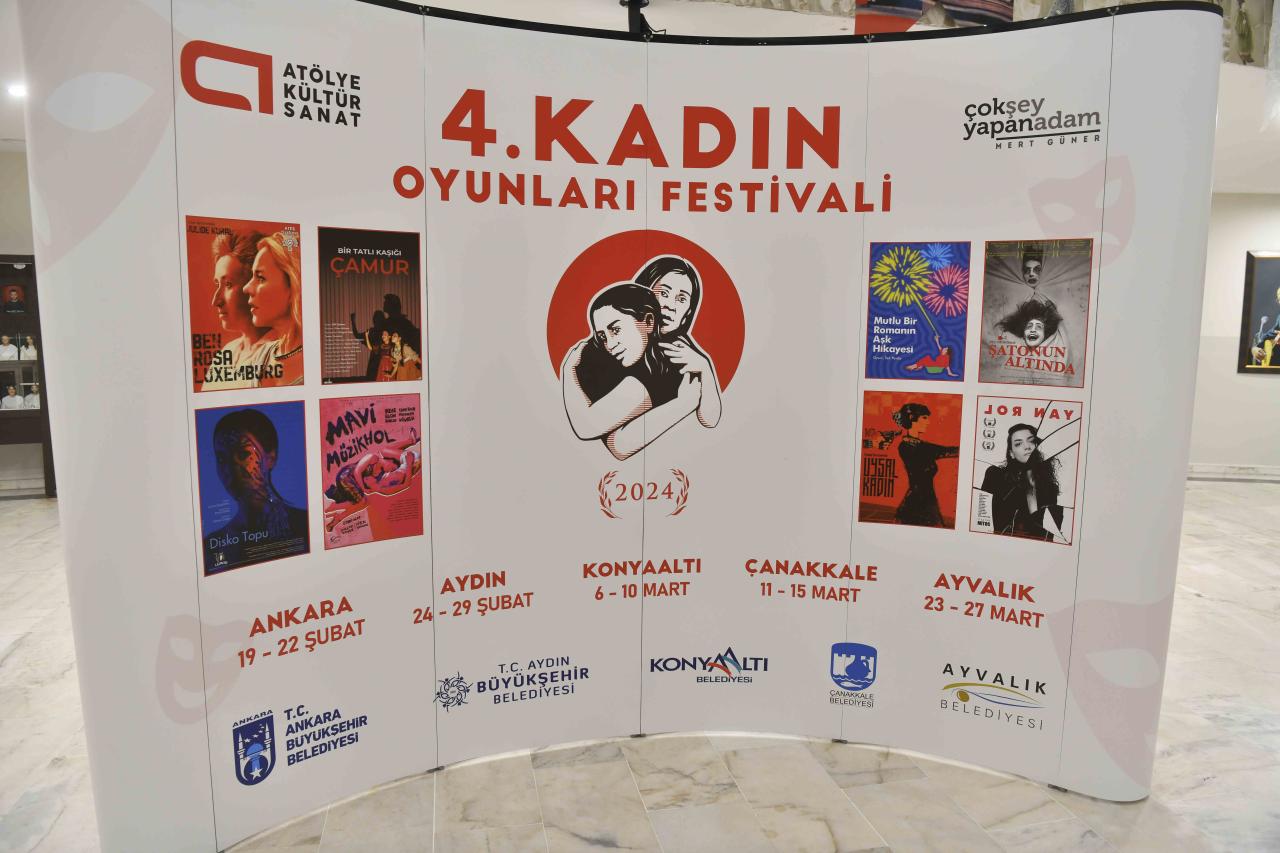 “4. KADIN OYUNLARI FESTİVALİ” ANKARA BÜYÜKŞEHİR BELEDİYESİNİN EV SAHİPLİĞİNDE BAŞLADI