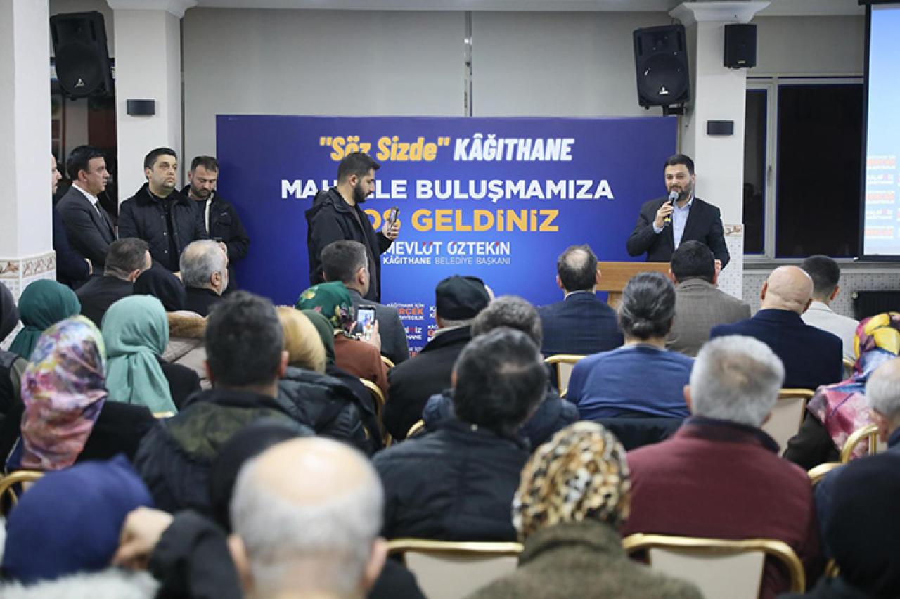 KAĞITHANE'DE 'SÖZ SİZDE' PROGRAMLARI BAŞLADI