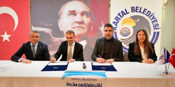 Kartal Belediyesi ve İBB’den Örnek İşbirliği: Kartal’da Sürdürülebilir Enerji ve İklim Değişikliği Eylem Planı’nın İmzaları Atıldı