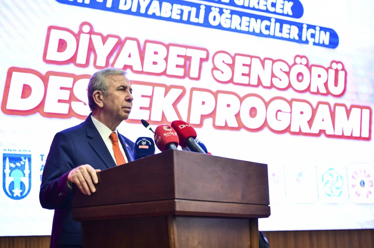 ANKARA BÜYÜKŞEHİRDEN HALK SAĞLIĞI İÇİN ÖNEMLİ BİR PROJE DAHA: DİYABET SENSÖRÜ DESTEK PROGRAMI