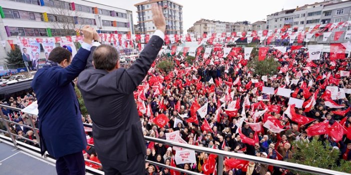 KAĞITHANE’DE İMAMOĞLU'NA SEVGİ SELİ