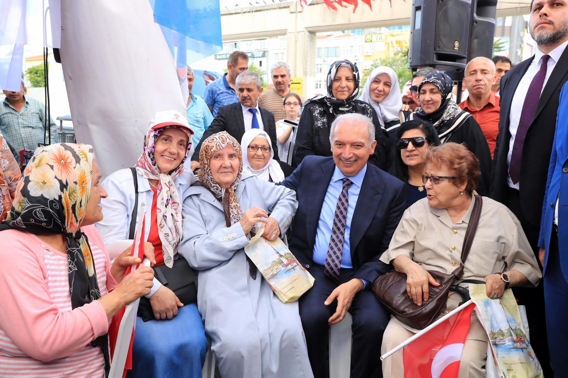 BAŞKAN UYSAL BAKIRKÖY'DE