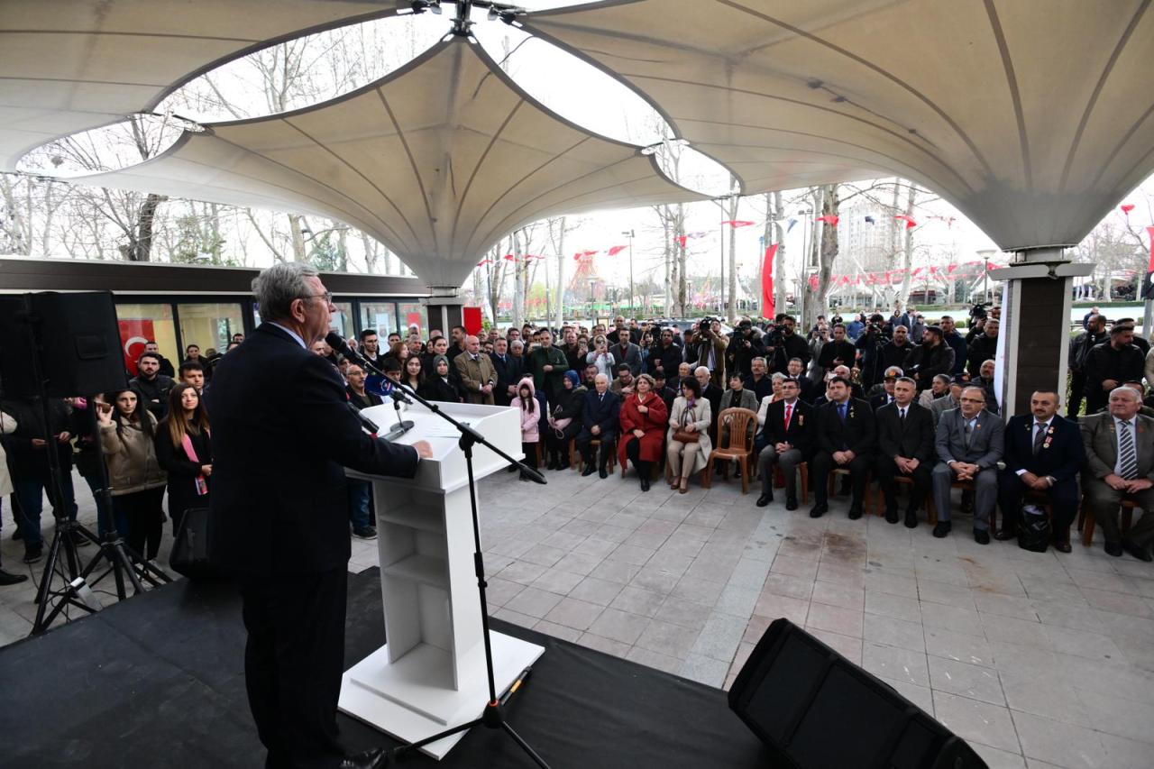 ANKARA BÜYÜKŞEHİRDEN GAZİLER, ŞEHİT YAKINLARI, DUL VE YETİMLERE ÖZEL DERNEK BİNASI