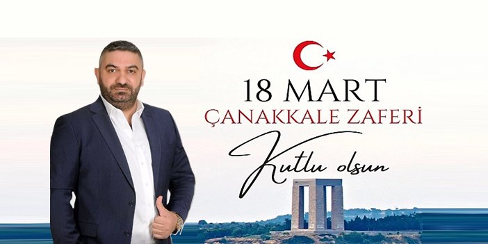 Oktay Öndeş, "18 Mart Çanakkale Zaferi Kutlu Olsun"