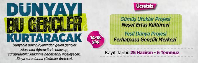 DÜNYA GENÇLERİ BU PROJELERDE BİR ARAYA GELİYOR