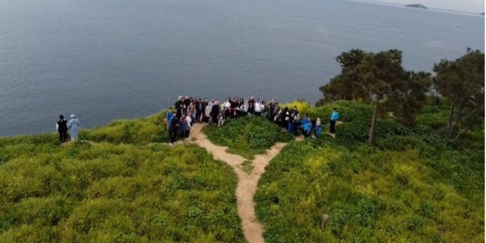 Maltepeliler, Heybeliada’nın doğal güzelliklerini keşfetti