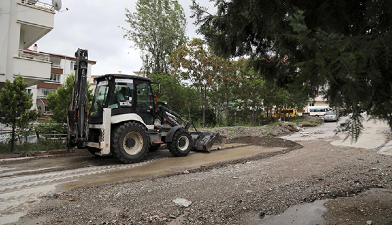 Çankaya Belediyesinden Yağış Sonrası Temizlik