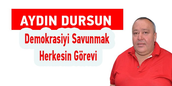 Aydın Dursun'dan Parti İçi Adalet İçin Çağrı: 'Demokrasiyi Savunmak Herkesin Görevi!'