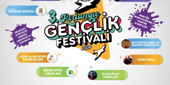 3. BEYLİKDÜZÜ KIRLANGIÇ GENÇLİK FESTİVALİ BAŞLIYOR