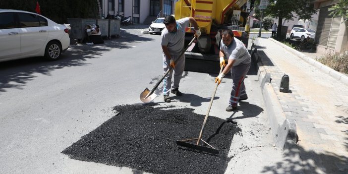 Eyüpsultan’da asfalt ve kilit taşı yenileme çalışmaları devam ediyor