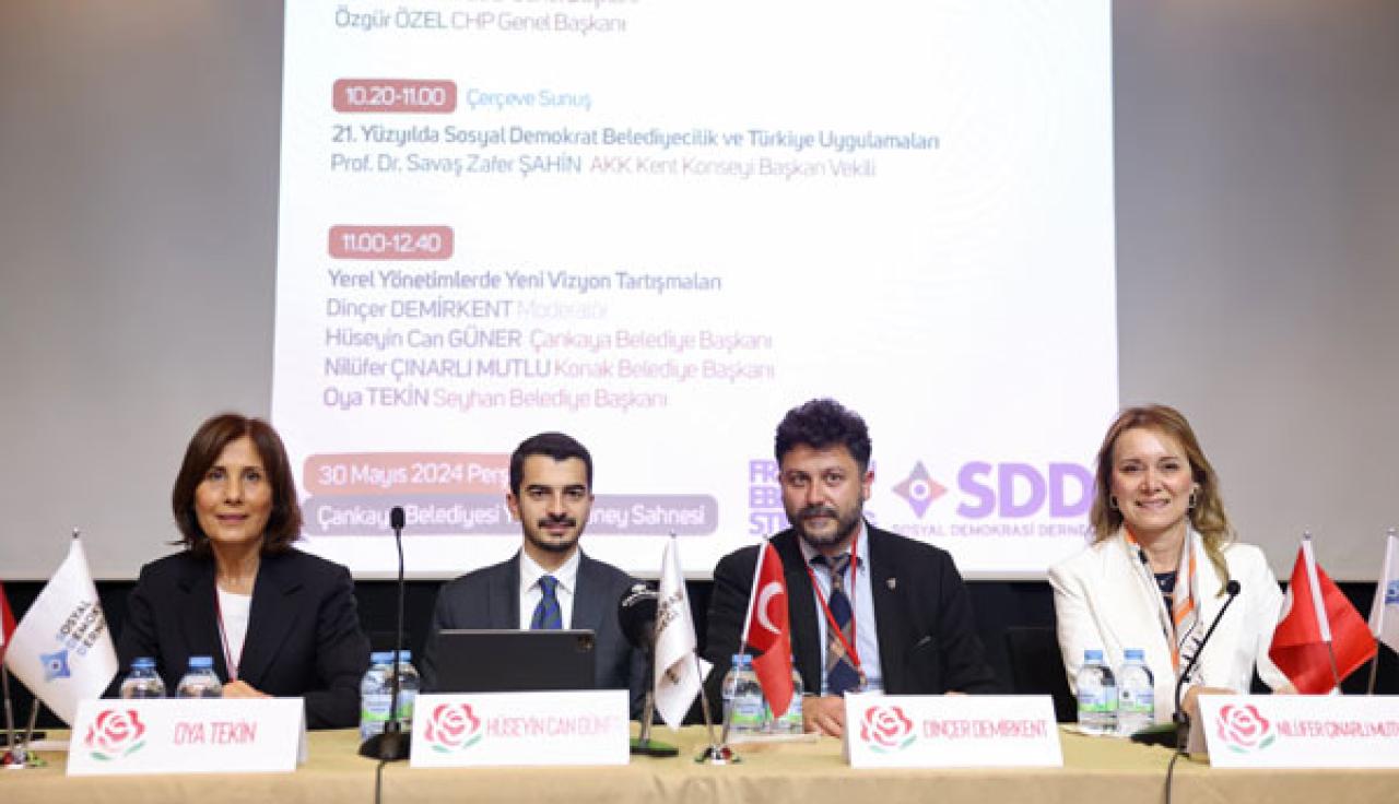 Başkan Güner Sosyal Demokrasi Derneği’nin Paneline Katıldı