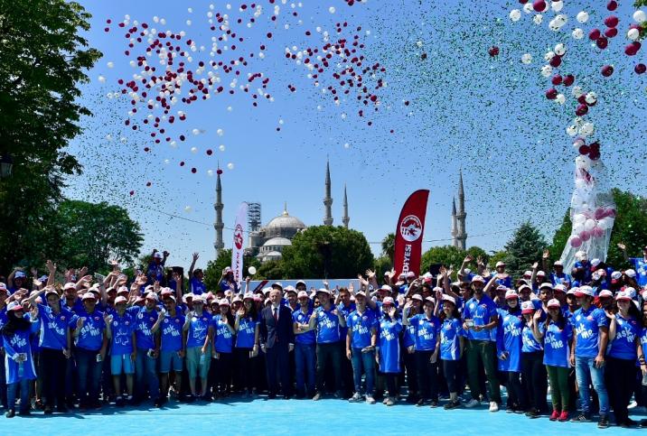 Gönüllü turizm elçileri Tarihi Yarımada'da görev başında