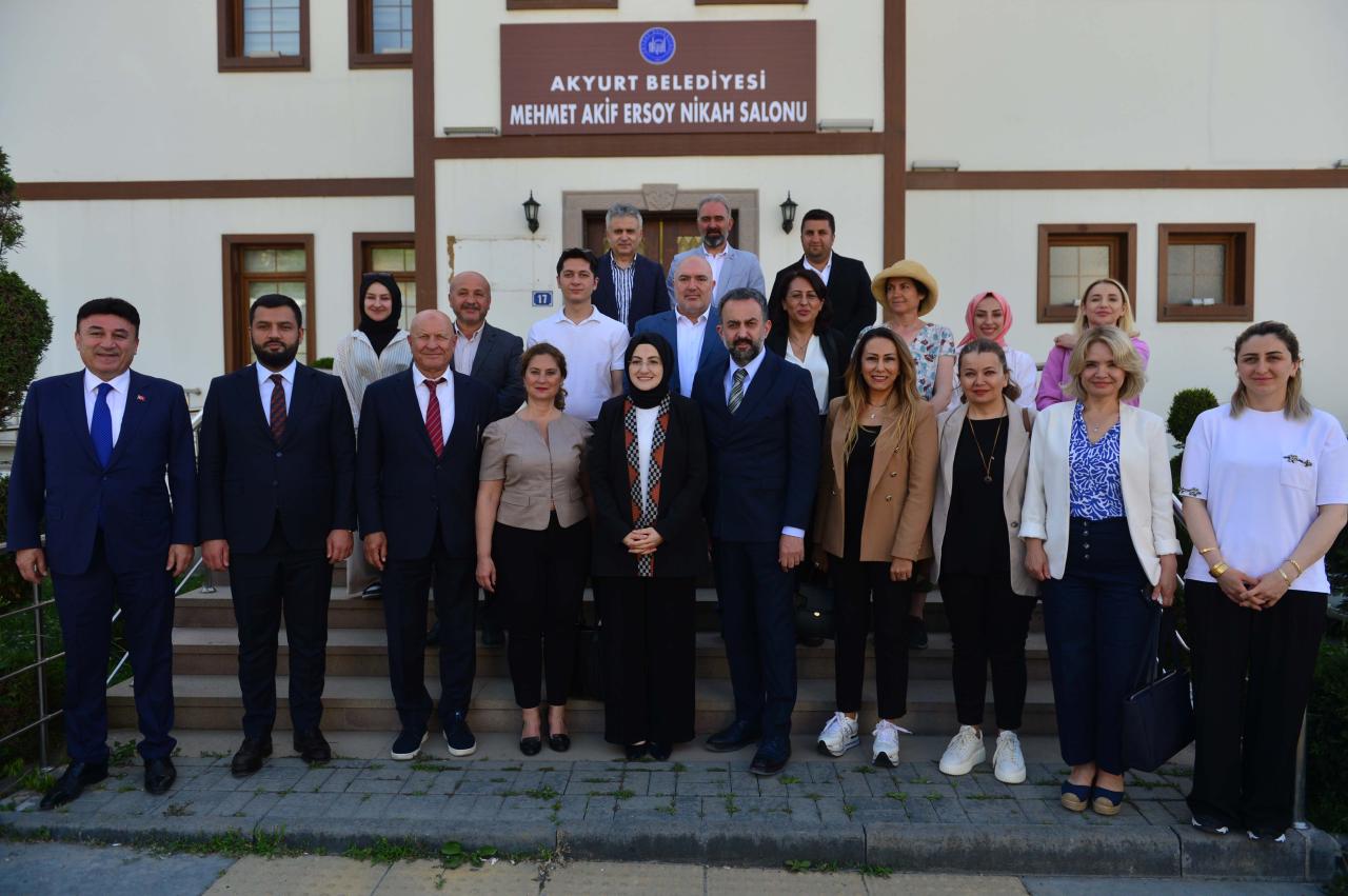 ANKARA KENT KONSEYİ İLÇE ZİYARETLERİNE DEVAM EDİYOR