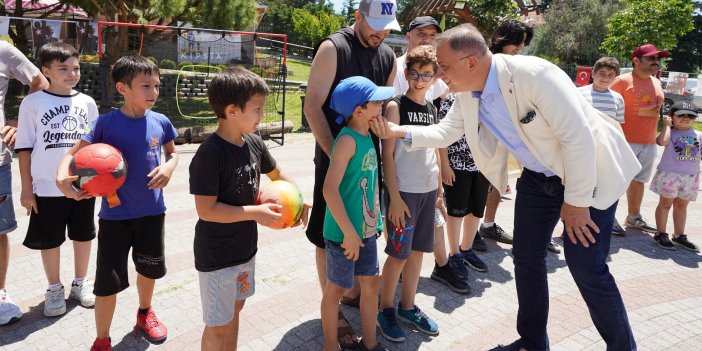 BEYLİKDÜZÜ BELEDİYESİ “BABA ÇOCUK KAMPI” DÜZENLEDİ