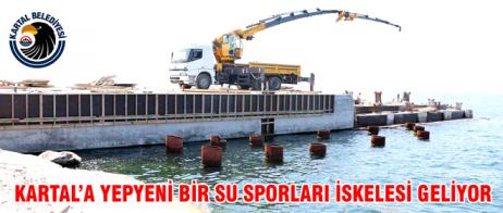 KARTAL’A YEPYENİ BİR SU SPORLARI İSKELESİ GELİYOR